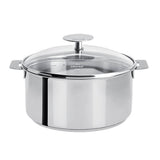 Casserole Mutine Cristel poignée amovible avec couvercle