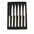 Coffret 6 couteaux Sakura Manche Composite Sable - Au Sabot