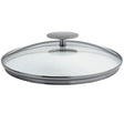 Couvercle en verre bombé Platine - Cristel