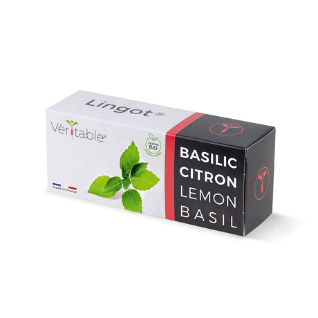 Lingot Basilic Citron BIO emballé - VERITABLE
