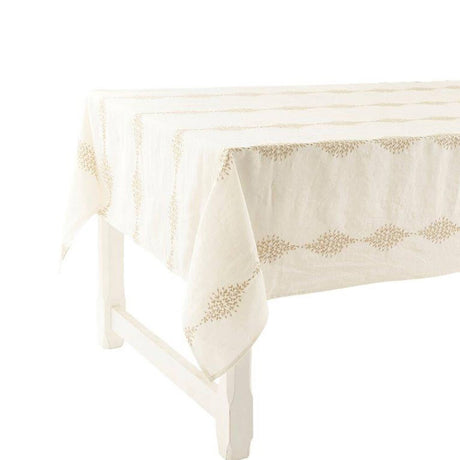 Nappe Reseda blanc - Charvet Editions
