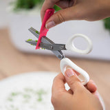 Nettoyage des Petits Ciseaux à Herbes 3 Lames - VERITABLE
