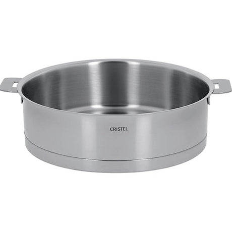 Sauteuse inox STRATE Cristel poignée amovible