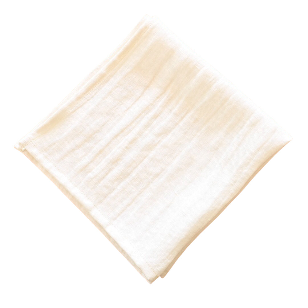 Serviette Mecano Blanc - Charvet Editions