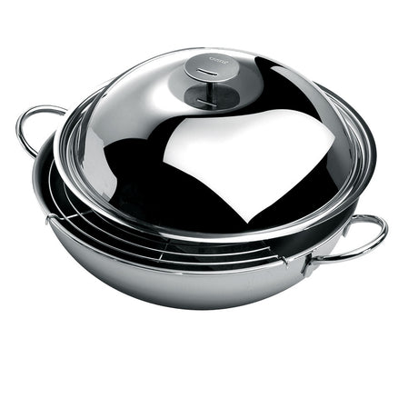 Wok inox Cristel